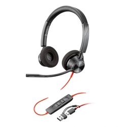 Headset Poly Blackwire C3320 Stereo Usb-c - 8x220aa