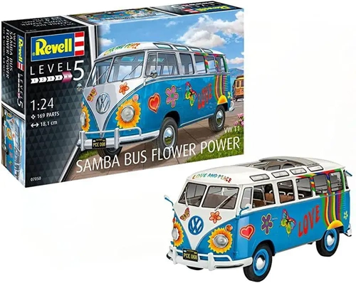 Kombi Volkswagen T1Samba Bus - 1/24 - Revell 07399