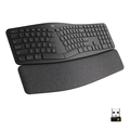 Teclado Ergononico Logitech K860 ERGO, Layout US, Descanso de Pulso, Conexao Bluetooth e USB, Sem Fio - 920-009169