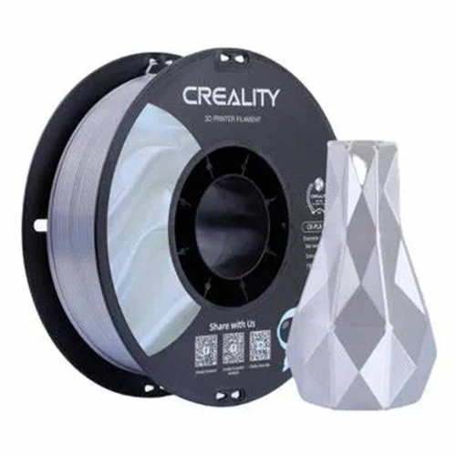 Filamento 3D Creality CR-Silk 1.75mm Prata - 3301120007