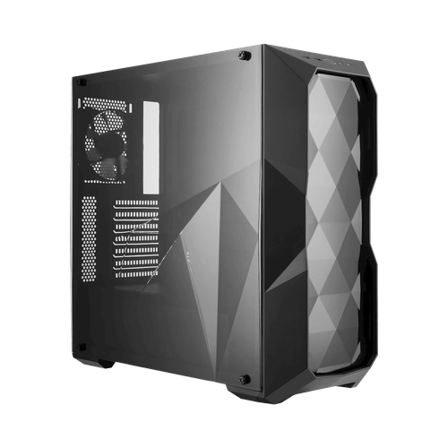 Gabinete Gamer Cooler Master Masterbox TD500L, Mid Tower, Lateral em Acrilico, Black, 1x Fan, MCB-D500L-KANN-S00 - Open