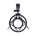 Suporte de Microfone, Shock Mount, Aranha, MI-S10BK, C3Tech