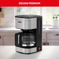 Cafeteira Elétrica Arno Preferita Inox 750ml Jarra De Vidro 220v
