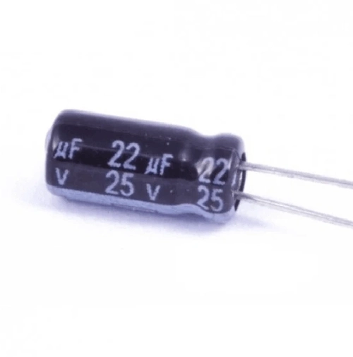 Capacitor Eletrolítico 22uF 25v 10 Unidades