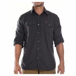 Camisa Safari UV50+ - Chumbo (Hard Adventure)