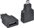 Adaptador HDMI Fêmea para Micro HDMI Macho Vinik AH-MCH Preto