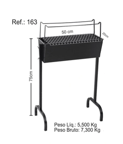 Kit Espeto Giratório Para Churrasqueira Lobo 4/53