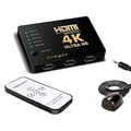 Adaptador Switch Hdmi 5 Ent. P/ 1 Saida - 4k C/ Controle Ref. Ss-21