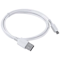 Cabo para Celular Usb a 2.0 para Usb Tipo c 1 Metro Branco - Puacb-01