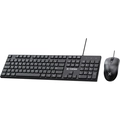 Kit Mouse e Teclado Fortrek C13 Office USB Preto - 84936