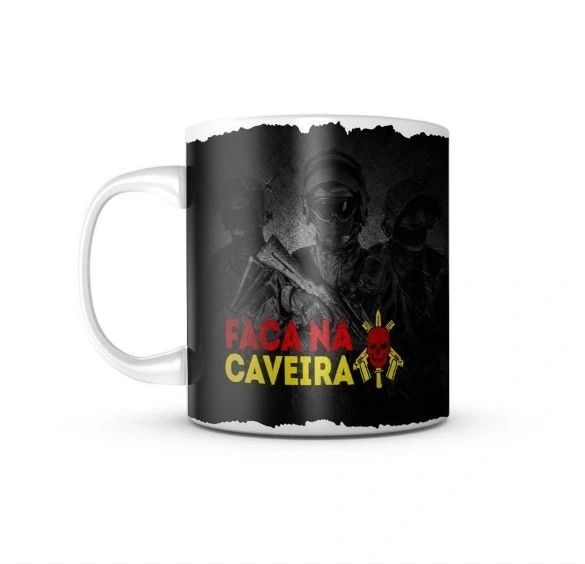 Caneca Tropa de Elite/ Faca na Caveira