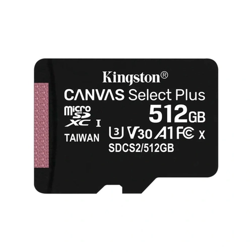 Cartão de Memória Kingston Canvas Select 512GB - SDCS2/512GB