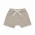 Shorts Avulso Barra Virada Suedine Liso Masculino BabyCotton