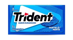 Trident Hortelã Sem Açúcar 8g