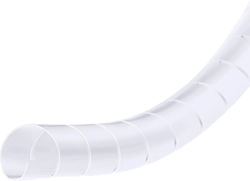 Organizador de Cabos Espiral Branco Com 12mm de Diâmetro 10 Metros - Ocp1210b 1 Unidade