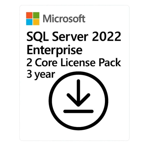 Sql Server 2022 Microsoft Enterprise 2 Core License Pack 3 Anos Csp - Dg7gmgf0m7xv-004