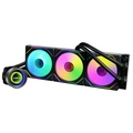 Water Cooler Lian Li GA II Triniyu 360, 360mm RGB, Preto - GA2T36B