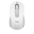Mouse Óptico Logitech M650 Signature, Sem fio, USB, Bluetooth, Branco - 910-006252