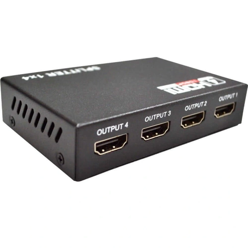 Divisor Splitter Hdmi 1.4 1x4 - 4 Saídas Gigasat