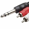 Cabo P10 Macho P/ 2 Rca 1.5m Ref. Le-1010