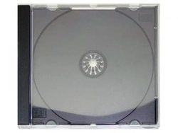 CD BOX COM TRAY PRETO - UNITARIO