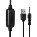 Caixa de Som Gamer Vinik Eclipse 6w 2.0 Led Rainbow - Vspkg6wec
