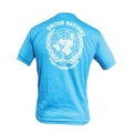 Camiseta Estampada ONU Nações Unidas (Azul)
