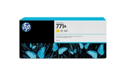 Cartucho De Tinta Hp 771a Amarelo Pluk 775ml - B6y18a