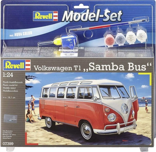 Kombi Volkswagen T1Samba Bus - 1/24 - Revell 07399