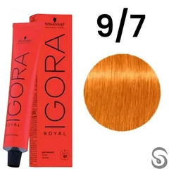 Schwarzkopf Igora Royal Coloração 9/7 Louro Extra Claro Cobre 60ml