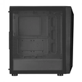 Gabinete Cooler Master Cmp 510 - Argb - Lateral de Vidro Temperado - 3 Fans - Preto - Cp510-kgnn-s00