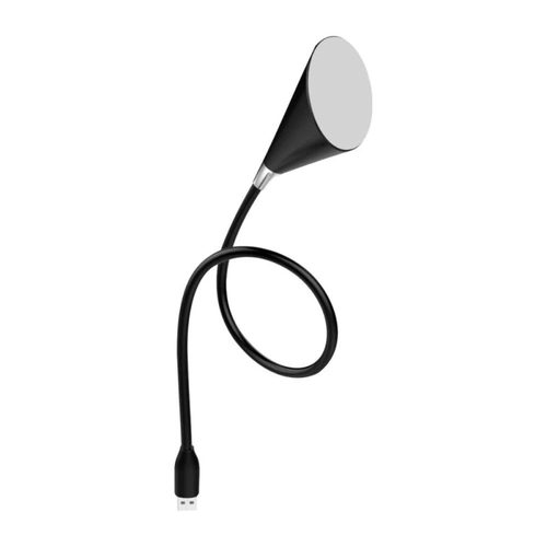 Luminaria Usb Elsys Com Caixa De Som Eas056l-1 - Preta