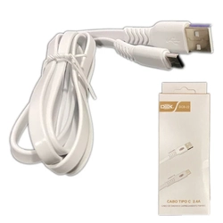 Cabo Cel/dados Usb P/ Type-c 1.2m (blister) Ref. Dcb-22 Branco