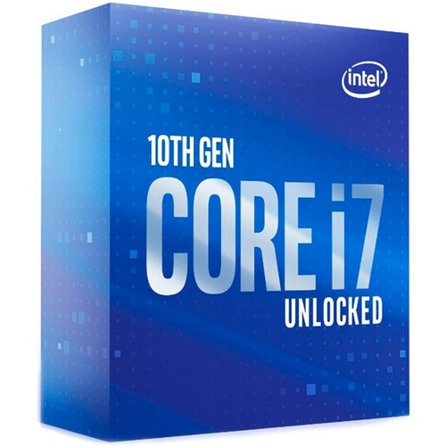 Processador Intel Core i7-10700K 10ª Geração LGA1200 3.8GHz (5.1GHz Max Turbo) Cache 16MB - BX8070110700K