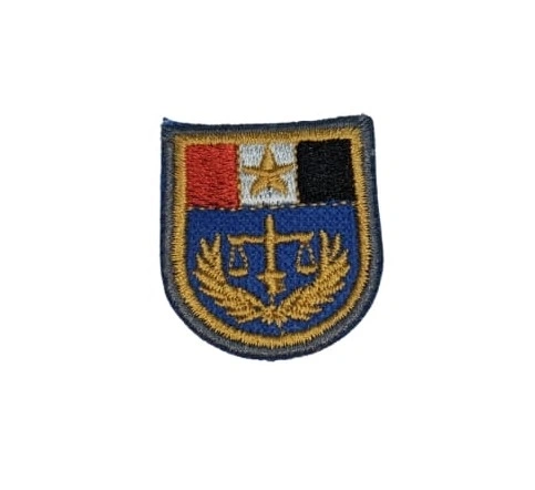 Breve curso de formação de soldado - bordado autocolante