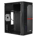 Gabinete Gamer Vinik Plate Lateral Acrílico Com 2 Fans - Ggpacbk