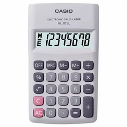 Calculadora de Bolso Casio 8 Digito Branco - Hl-815l-we
