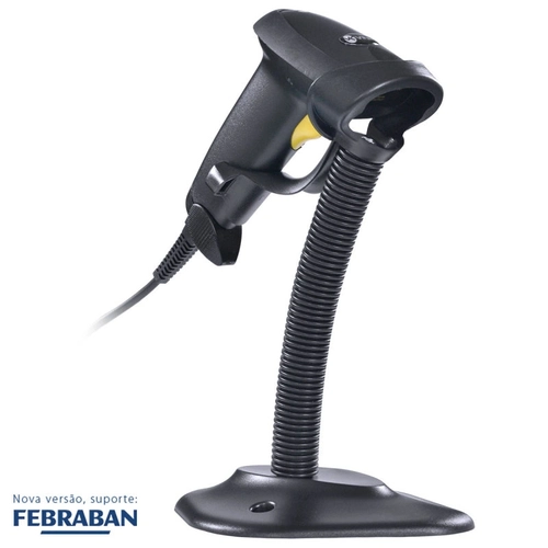 Leitor de Código de Barras Laser Mcb90 3 Em 1 Com Leitura Manual- Leitura de Boletos, Notas Fiscais e Código Barra