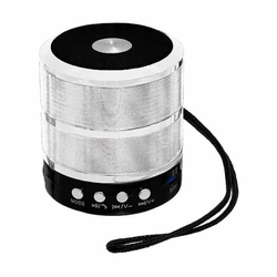 Caixa De Som Bluetooth Ref. Les-887 Prata