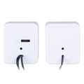 Caixa de Som 2.0 Usb 5v 2x 1w Com Controlador de Volume Branca - Vs-01b