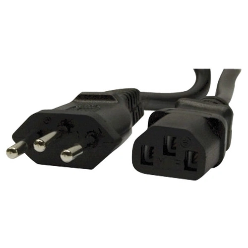 Cabo Forca Computador 1,20m 3x0,50mm2 Inmetro Ebolt