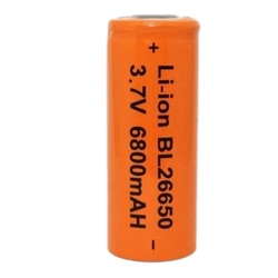 Bateria Recarregável para Lanternas Modelo 26650 (Unidade)