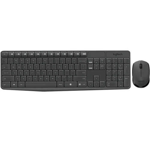 Kit teclado e mouse sem fio mk235 logitech