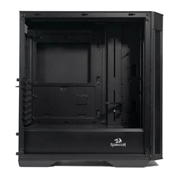 Gabinete Gamer Redragon Demolisher Mid Tower Lateral em Vidro Temperado Preto - GC-706B