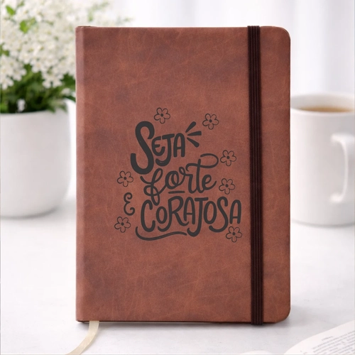 Moleskine Cristão “Seja Forte & Corajosa”