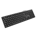 Teclado USB, Multmídia, KB-M10BK, Preto, C3Tech