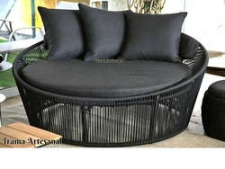 Chaise Moçambique em Corda náutica