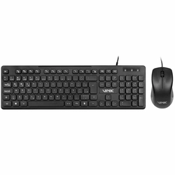 Kit Teclado e Mouse Usb Slim Chocolate Vinik - Sc100