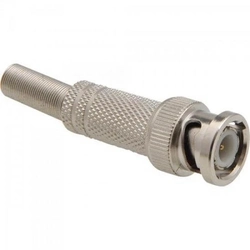 Conector Bnc Fixo Com Mola Sem Parafuso - 36604