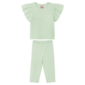 Conjunto Blusinha Manga Curta e Calça Legging Lik Kids - Menina